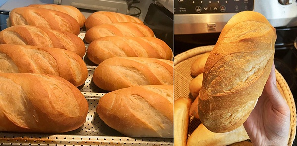 Nhiệt độ thích hợp để nướng bánh mì là bao nhiêu?